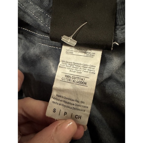 Thrasher Tie Dye T Shirt Small Black Gray Skateboard Logo - Picture 3 of 4